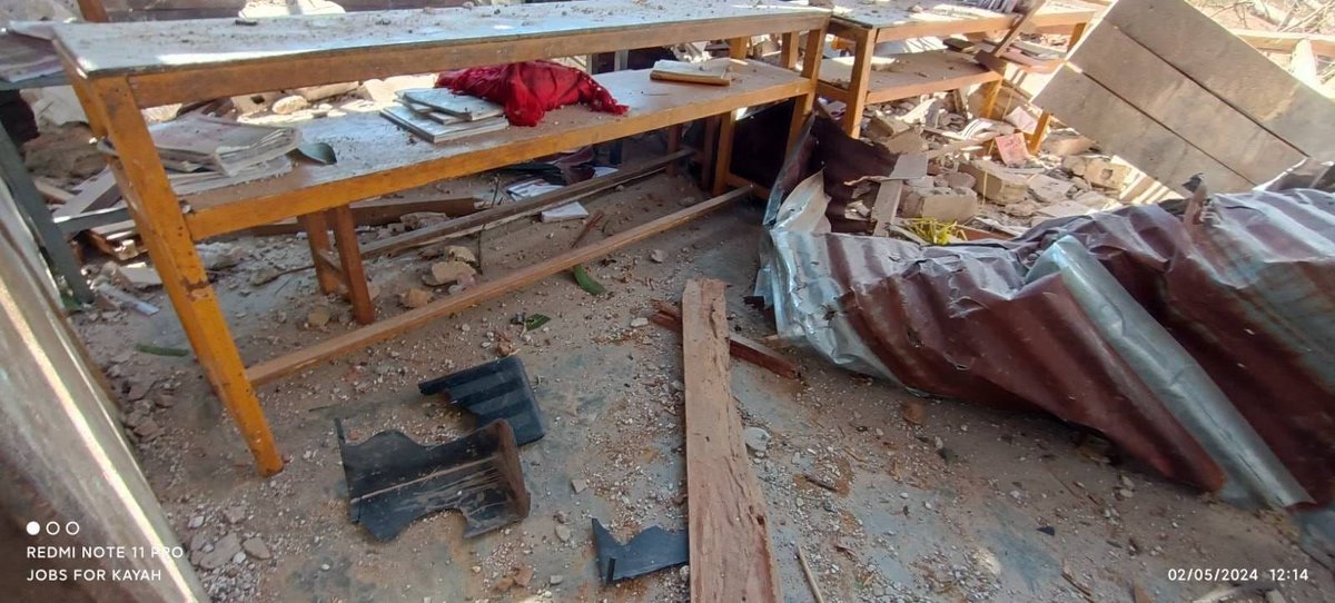 The Myanmar junta's air force attacked a school today and killed four students and critically wounded 10 others in Karenni State. Largely ignored by the world, some 50,000 people have been killed in the war since the army seized power three years ago. #WhatsHappeningInMyanmar