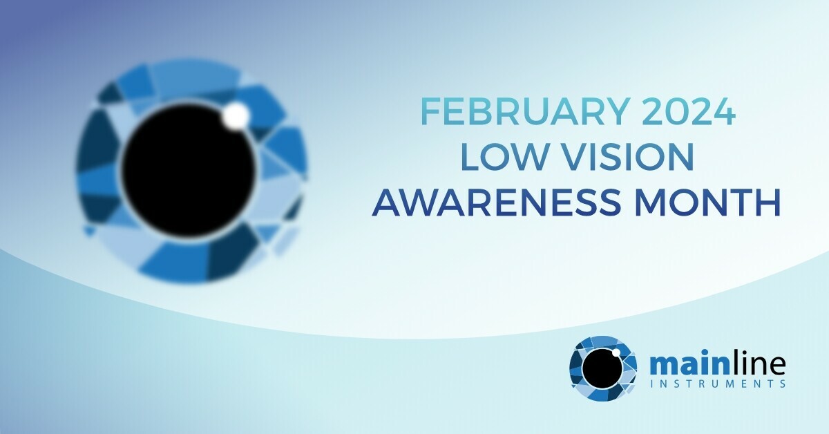 February is Low Vision Awareness Month! That’s why we partner with the best optical equipment suppliers in the world. 
Together, let's raise awareness and make a difference in the lives of those with low vision. Join us in spreading awareness this February!