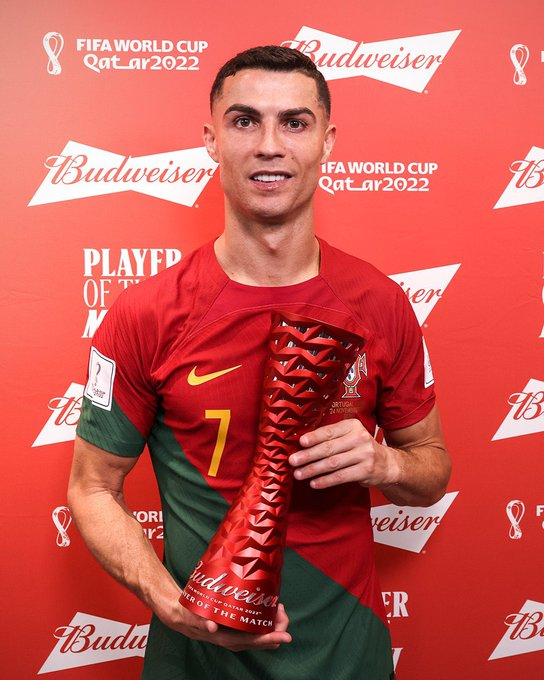 TeamCRonaldo's tweet photo. 🚨 The World Cup account congratulates the legend Cristiano on his birthday via “X”:  

Happy birthday Cristiano 🥳 https://t.co/QVs2ApnvSq