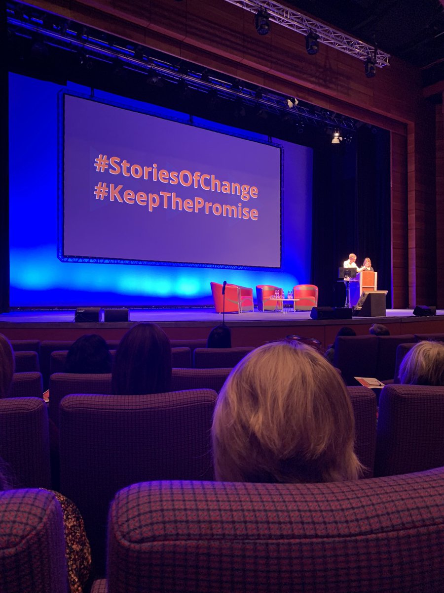 Fantastic to hear Natalie Don MSP talking about the Keeping the Promise Award at the Stories of Change Event #storiesofchange #keepingthepromise