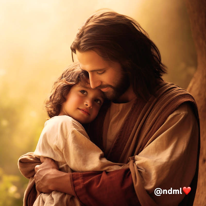 Je te protège ❤️ Tu es mon enfant bien-aimé en qui Je trouve ma joie ✨ Avec Moi, tu n’as rien à craindre ! 

| De la part de Jésus pour toi 😌| 

N’oublie jamais que tu es aimé(e) et que Dieu pourvoira à tous tes besoins !
Pose ta tête sur le Cœur Sacré de Jésus