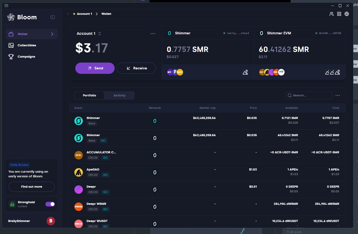 BR3ILY's tweet photo. @bloomwalletio Best tangle wallet https://t.co/n2dwCU2DJx