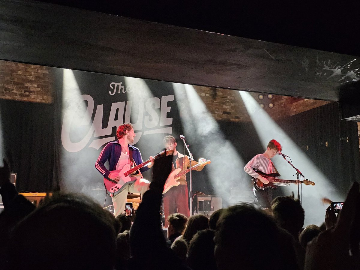 ezzerclark's tweet photo. What a bday week I've had, 1st @theclauseuk  EP arrived through the post, then got to see these lads for 3rd time IOW River stage, NAC in wolves, then in home town @TheBrookSoton They just get better and better Top lads on and off the stage 2024 gonna be huge I can feel it. https://t.co/0UEvbYudCg