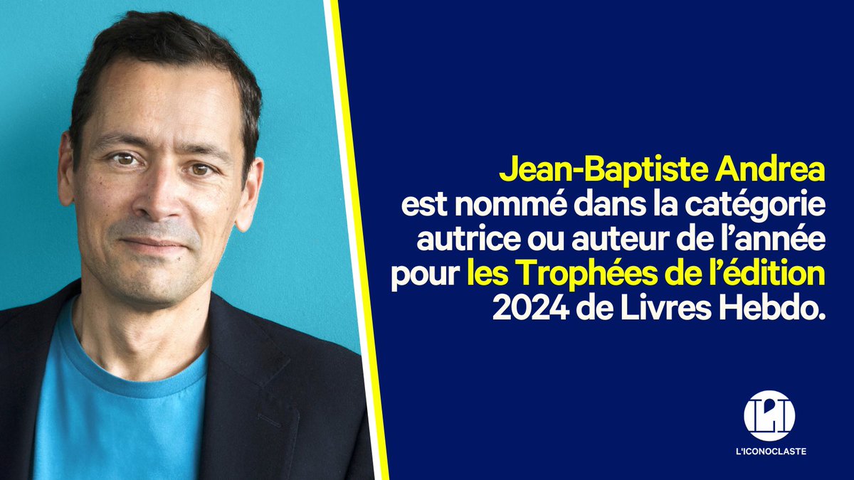 Les Éditions de l’Iconoclaste (@ed_iconoclaste) on Twitter photo Les votes sont ouverts pour choisir l’auteur ou l’autrice de l’année 2024 🌞 ! Pour voter, direction le site des Trophées de l’édition : bit.ly/3w6hG5W <a href="/livreshebdo/">Livres Hebdo 📚</a> #auteur #tropheesdeledition Les votes sont ouverts pour choisir l’auteur ou l’autrice de l’année 2024 🌞 ! Pour voter, direction le site des Trophées de l’édition : bit.ly/3w6hG5W <a href="/livreshebdo/">Livres Hebdo 📚</a> #auteur #tropheesdeledition