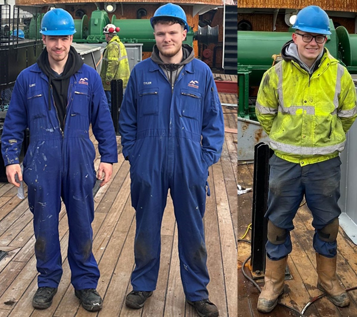As part of Hull Maritime, we are committed to improving people’s skills and knowledge, creating opportunities for everyone.

So, as part of National Apprenticeship Week, we want to introduce you to the apprentices working for Dunston Ship Repairs on the Arctic Corsair.

🧵