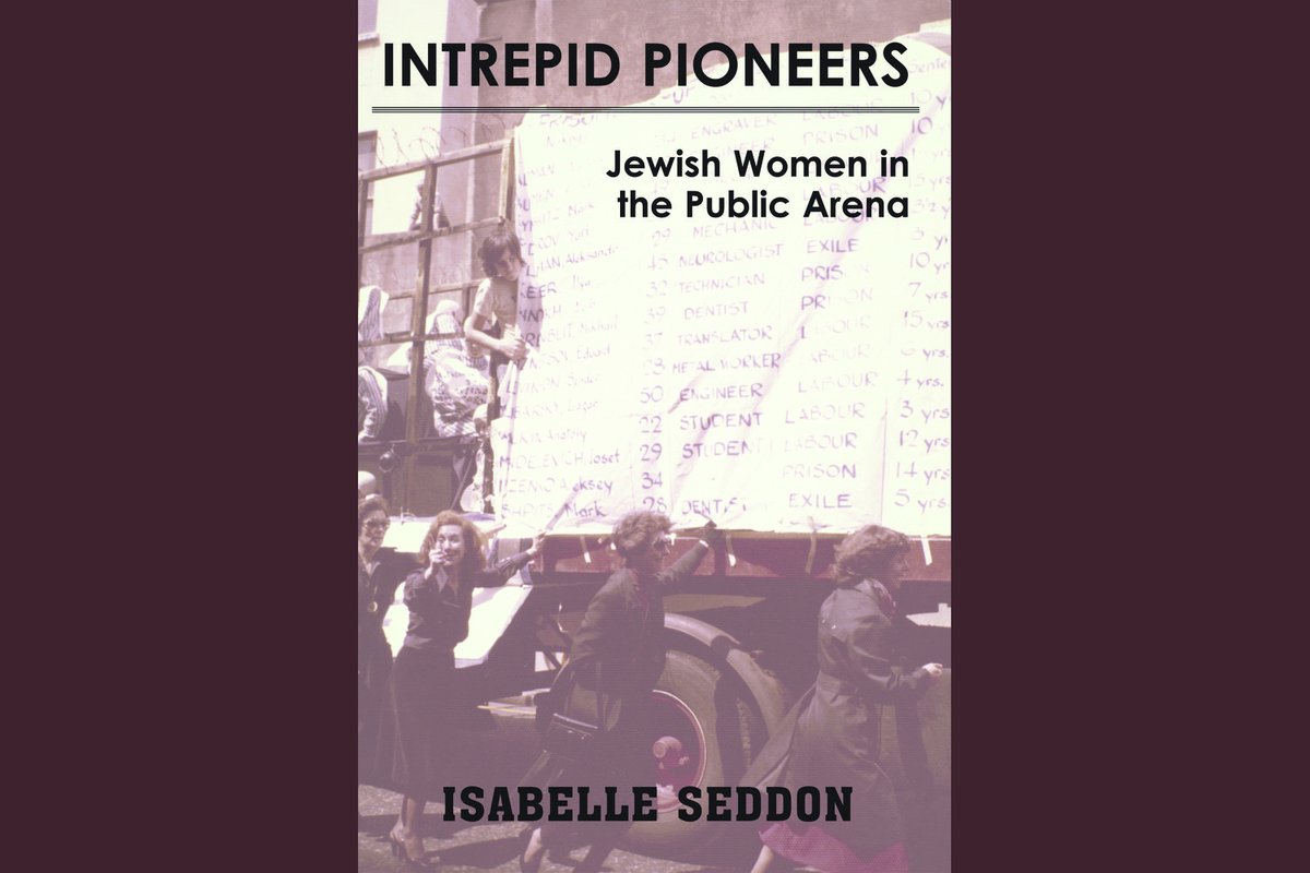 JR's <a href="/AvivaDautch/">Dr Aviva Dautch</a> &amp; Dr Isabelle Seddon launch Seddon's new book, Intrepid Pioneers &amp; discuss social justice campaigners during the 20th century, spotlighting those in science, medicine, politics, law, religion &amp; media.
🗓️15 Feb📍<a href="/JW3London/">JW3</a>🕐7.30pm 🎟£15
➡️jw3.org.uk