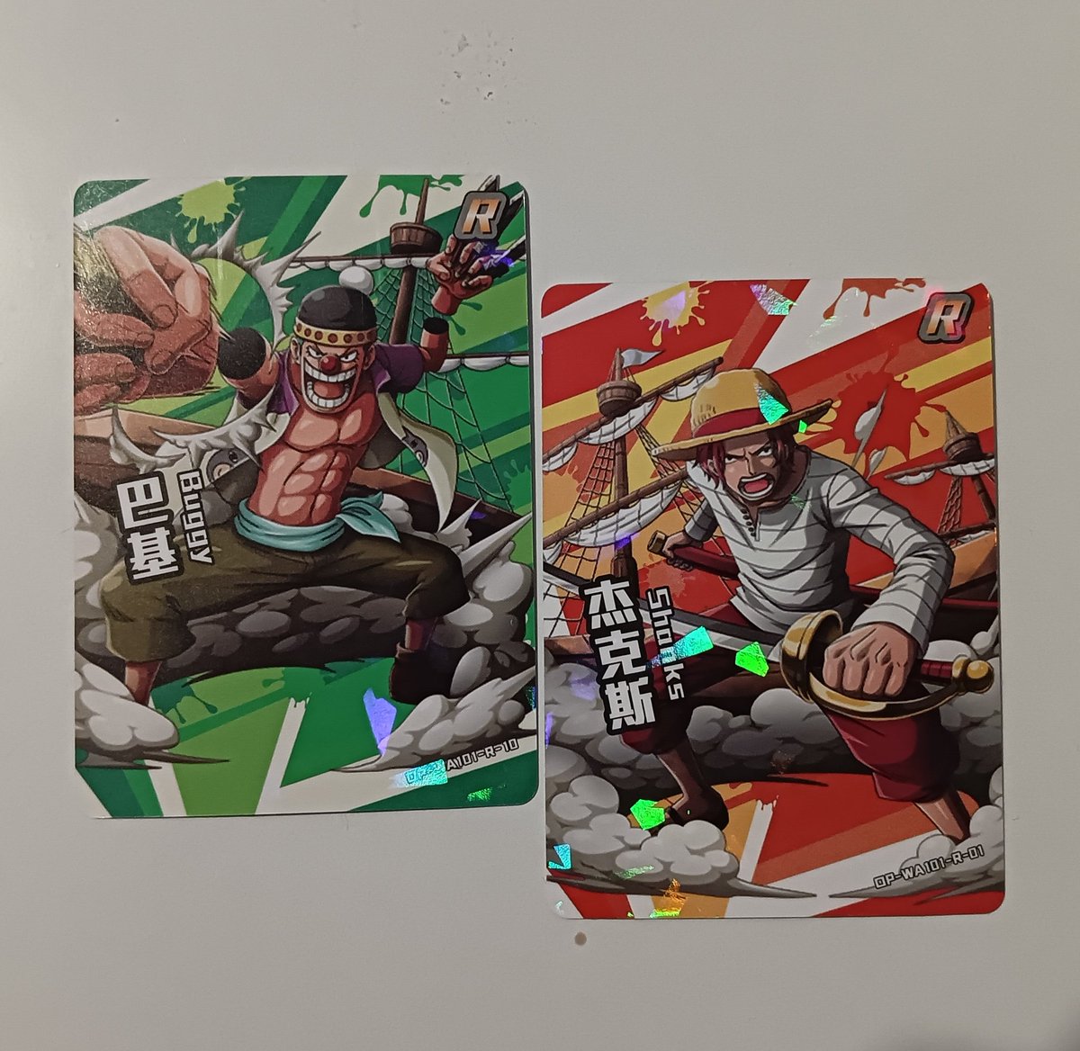 Kristina_hk26's tweet photo. Карточки One Piece. Ура мне повезло. 😁 Багги, Шанкс и Виви. 🤡🗡️🦆 😍
#One_Piece
#Buggy #Багги
#Chanks #Шанкс
#Vivi #Виви https://t.co/89ViDRrEFp