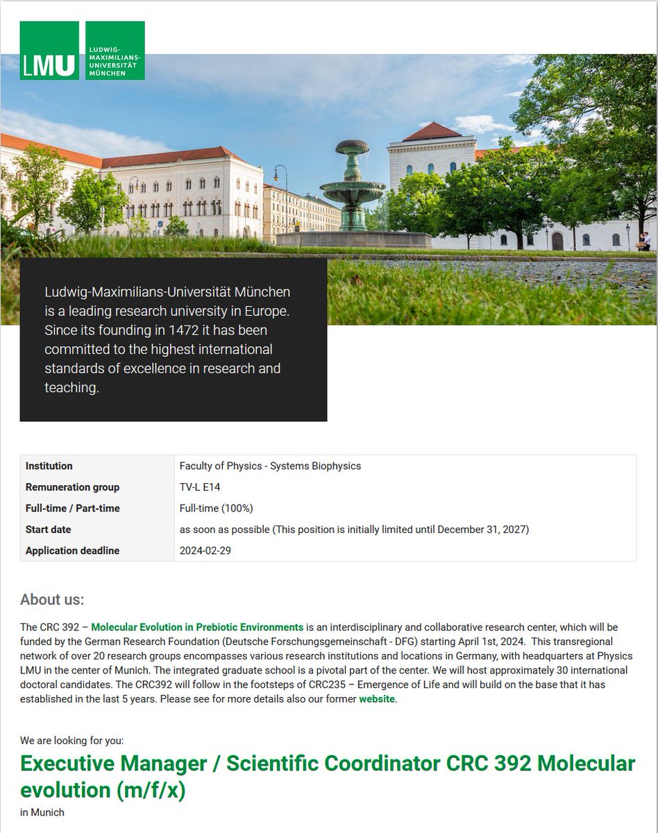 Molecular Evolution in Prebiotic Environments tweet media