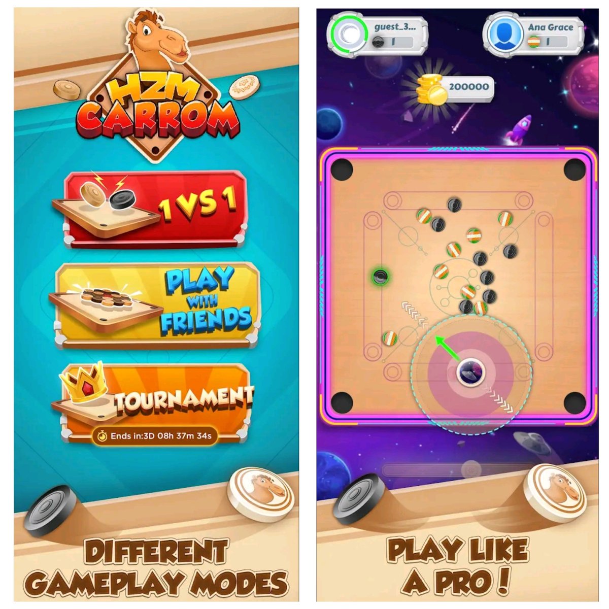 HZM Carrom is easy to play a multi-player game. This will give you the  experience of playing with a real carrom board. Download iOS:  https://t.co/q49MYo3yQ6 Android: https://t.co/emhQ8aEN6w #Games #HZM #Crypto  #Bitcoin #ETH #