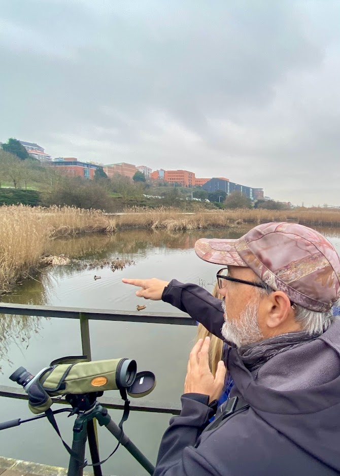 SDRnatural's tweet photo. Ayer en nuestro #Domingodeparque celebramos el #DiadelosHumedales
Visitamos el Parque de Las Llamas. Un paseo saludable aprendiendo sobre aves y poniendo en valor los humedales urbanos como espacio para el bienestar y la salud
---
#SDRnatural #ProyectosPRTR #Planderecuperacion https://t.co/3avKqJdnUM