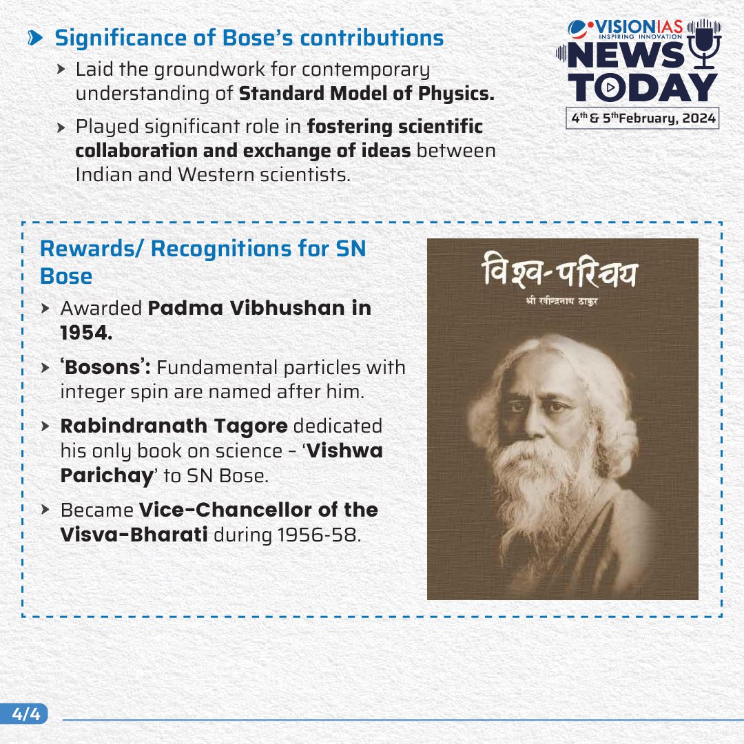 UPSC_EDU's tweet image. 🔘 Satyendra Nath Bose

Credit:- Vision IAS

#UPSCPrelims2024 #UPSC #SatyendraNathBose