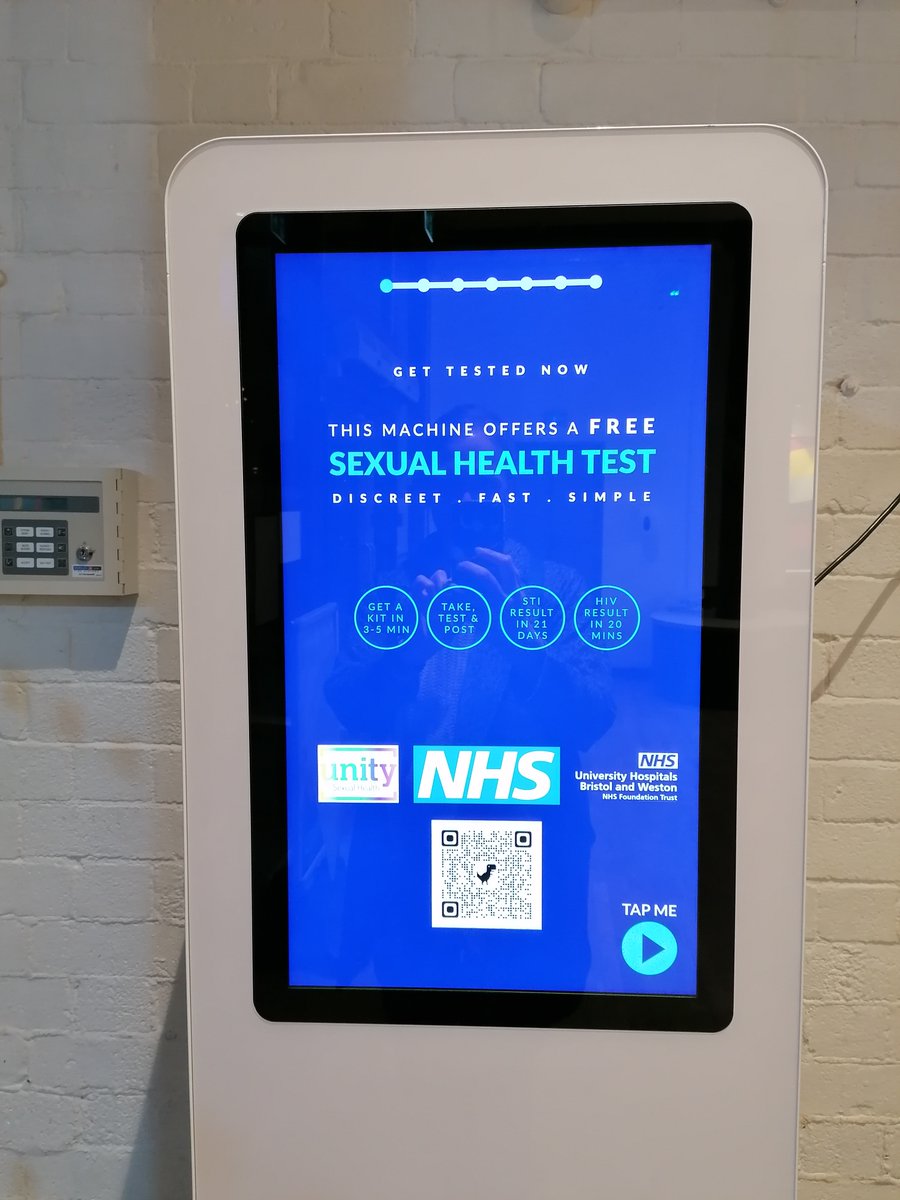 Vending machines could improve access to #SexualHealth testing for #HIV / sexually transmitted infections. Users in Brighton + #Bristol found machines convenient + easy to use + accessible! Paper published in @STI_BMJ News tinyurl.com/yft2ddwu Paper tinyurl.com/3snm5ufs