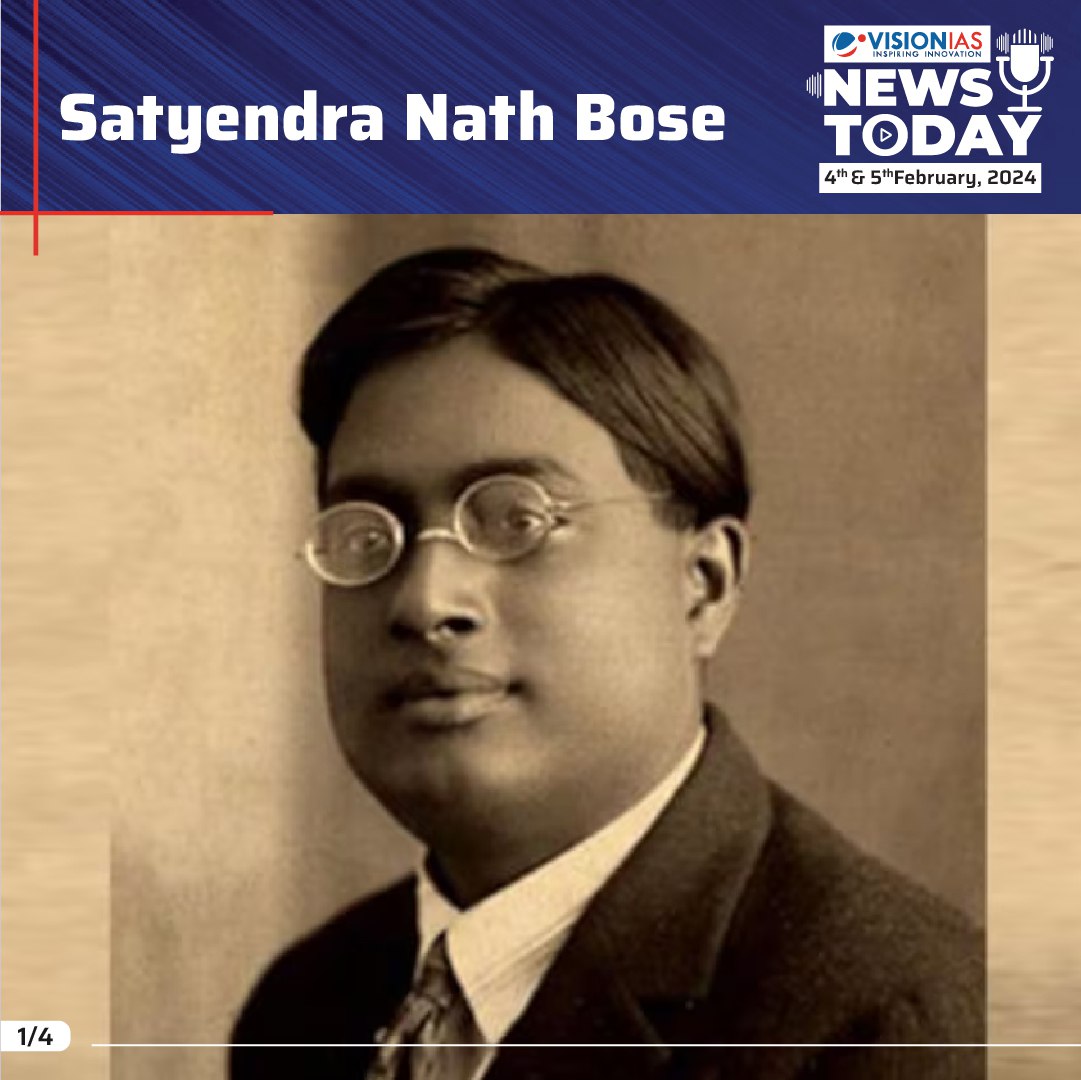 UPSC_EDU's tweet image. 🔘 Satyendra Nath Bose

Credit:- Vision IAS

#UPSCPrelims2024 #UPSC #SatyendraNathBose