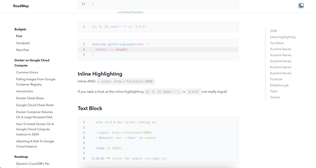 singhuler's tweet photo. I've been testing this Notes Editor that runs offline, in the browser and stores all content locally. But if you want it to, it can take all your notes and publish a beautiful structured website that looks somethings like this.. https://t.co/eCBHo3i6Uz