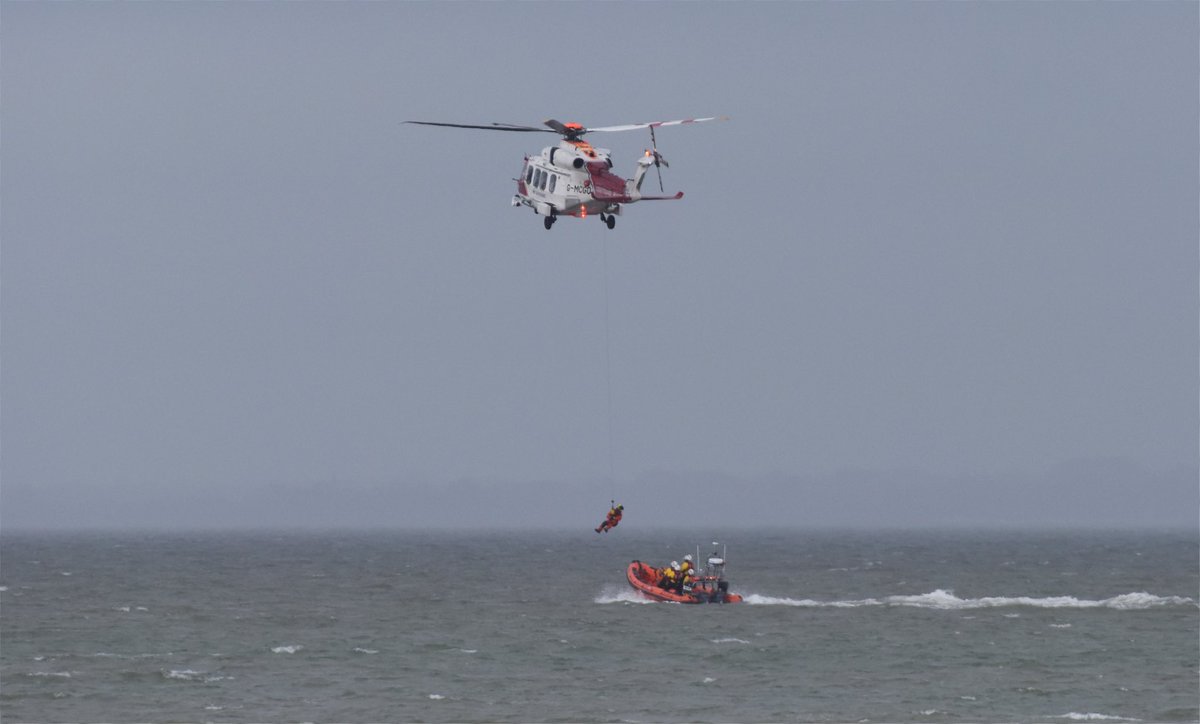 Some fantastic shots of our recent helicopter exercise with @HMCoastguard CG175 on Saturday. Thanks John Green for sending them over! 🚁
