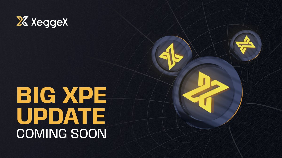 🔔Big XPE Update Coming Soon!!! Join Our Community - ▫️ Telegram - t.me/xeggex ▫️ Discord - discord.gg/9ybf3pWaTE Visit - XeggeX.com Today