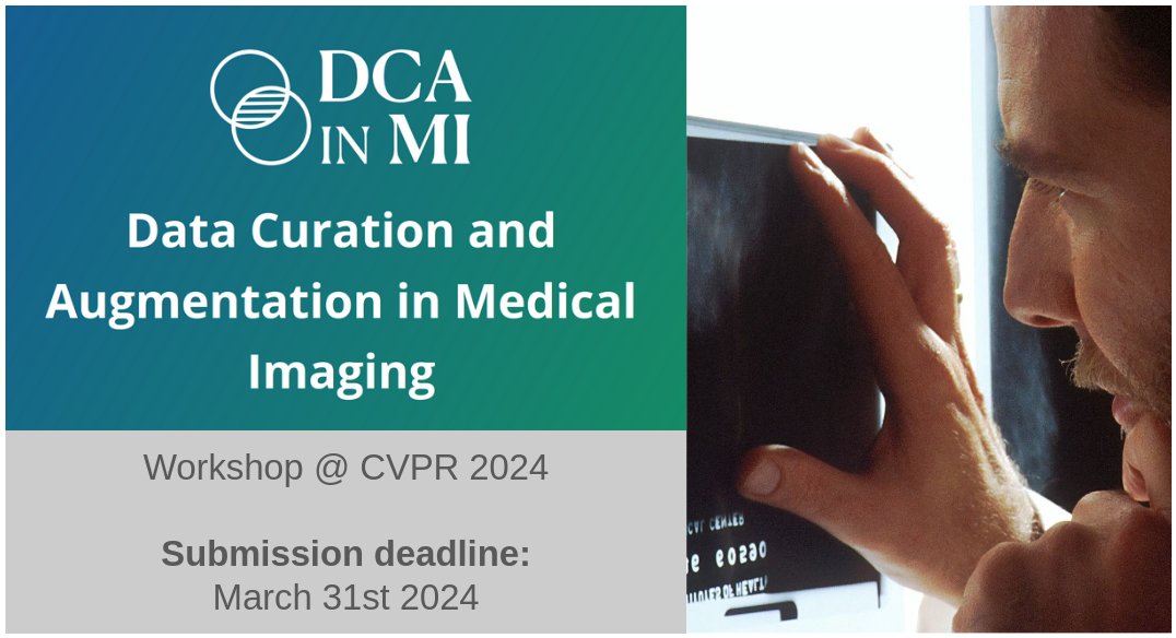 Great opportunity to present your work on medical data within the computer vision community! @CVPR @dca_in_mi