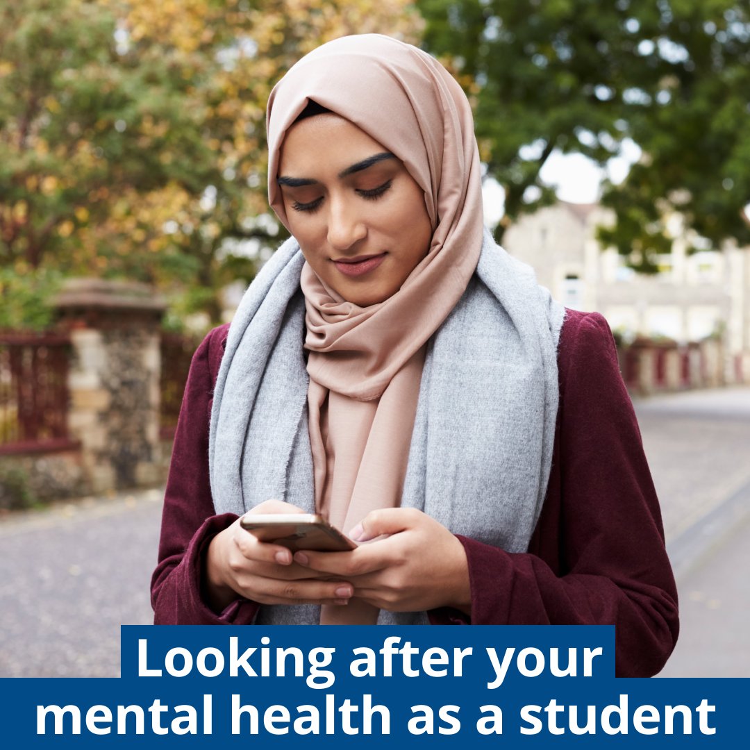 Student life can be challenging but you’re not alone. @MindCharity shared useful tips and resources to help you take care of your wellbeing. Find out more ⤵️ bitly.ws/3bAxH