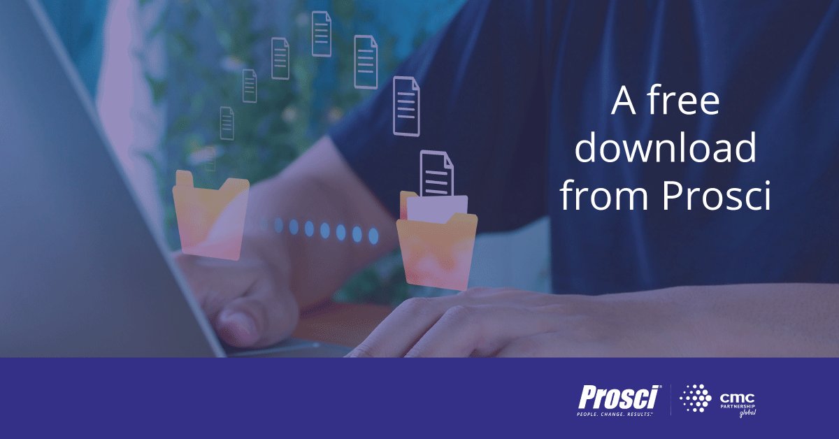 Projects will be more successful with #ChangeManagement

🚨 Do you find yourself working to justify change management to project team members and senior leaders in your organisation?

📄 Download the Case for Change Management Worksheet hubs.ly/Q02jLXWf0  🤝

#ProsciEurope