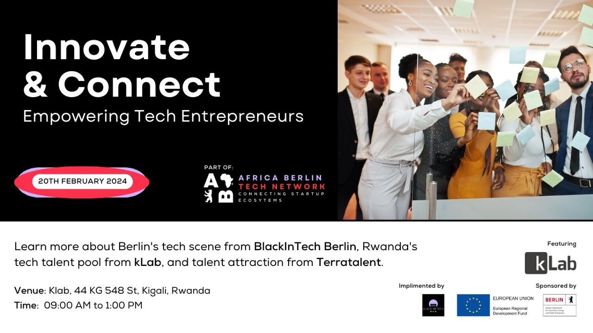 klabrw's tweet image. Empower,Connect,Innovate.Join us @klabrw on Feb 20th,2024 as we bring together tech entrepreneurs to ignite innovation &amp;amp; empowerment.Calling all #kLabAlumni &amp;amp; enthusiasts!Don&apos;t miss out on this exciting event! 
Register Now: forms.gle/da4eQLZjSotR3C…
#Empowerment #TechEntrepreneurs