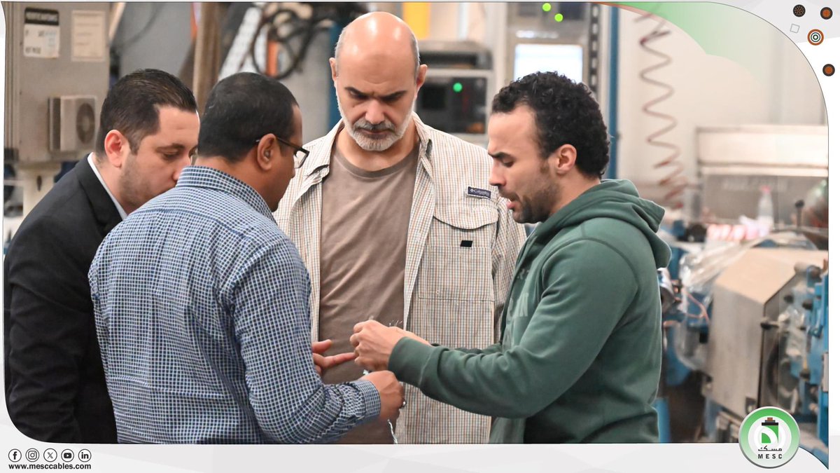 MESCCables_sa's tweet photo. زيارة وفد من عملائنا لمصنع 
شركـــة الشـــرق الأوســـط للكابــلات المتخصصـــة في #الرياض

#MESCCABLES
#at_the_heart_of_every_project https://t.co/lnYkBSjWpE