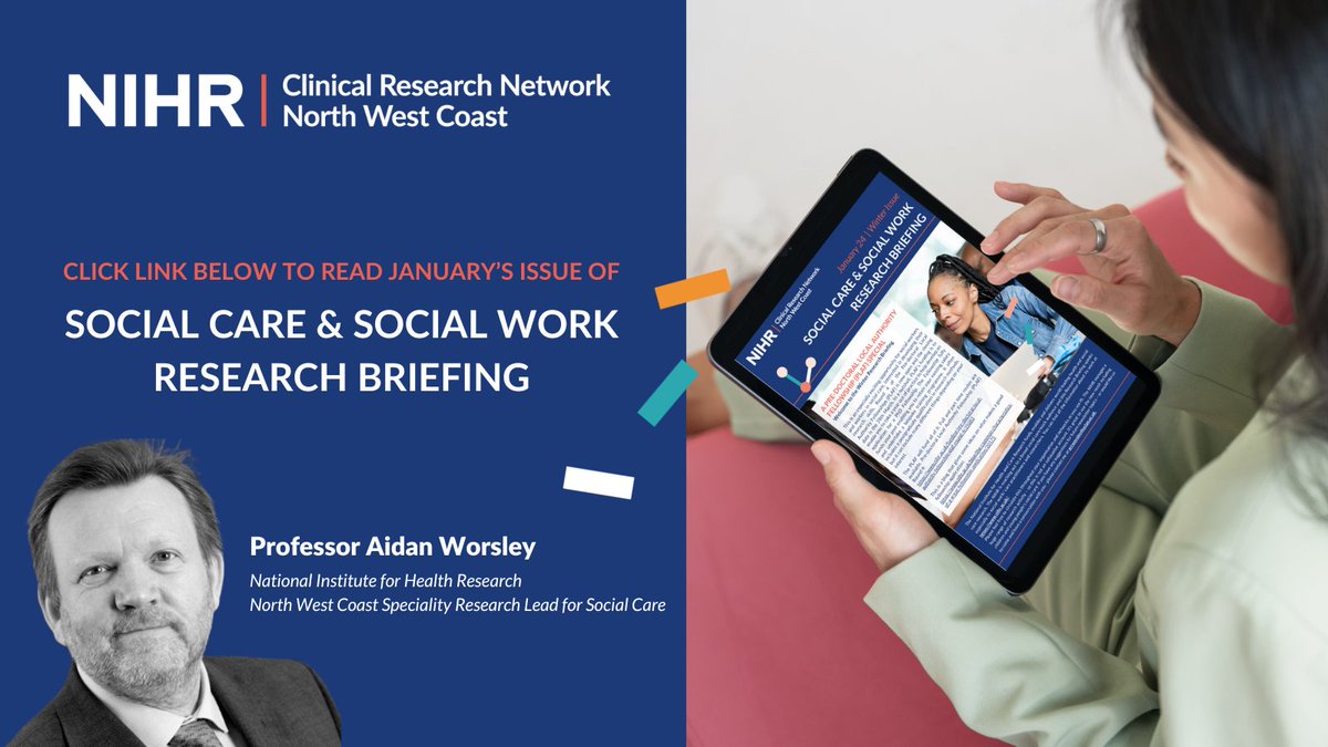 January's issue of Social Care &amp; Social Work Research Briefing by @AidanWorsley is out now! 🗞️Click here to read: drive.google.com/file/d/10WLkZ7… #BePartOfResearch