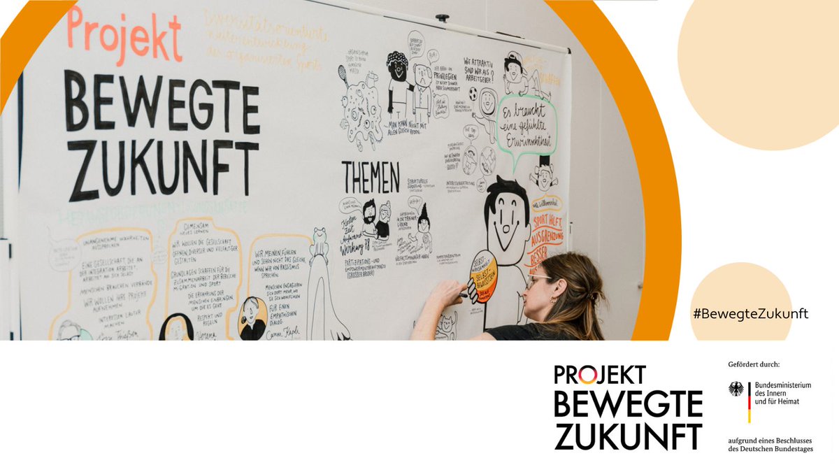 DOSB's tweet photo. Das Projekt #BewegteZukunft will den Organisationsgrad von Menschen mit Migrationshintergrund im Sport erhöhen, um #Sportdeutschland diverser zu gestalten. 👏
Das Programm #IntegrationDurchSport berichtet dazu aktuell auf #Bluesky. Schaut mal rüber! ➡️ https://t.co/J2M5IJouOf" https://t.co/rtP6FzJN9g