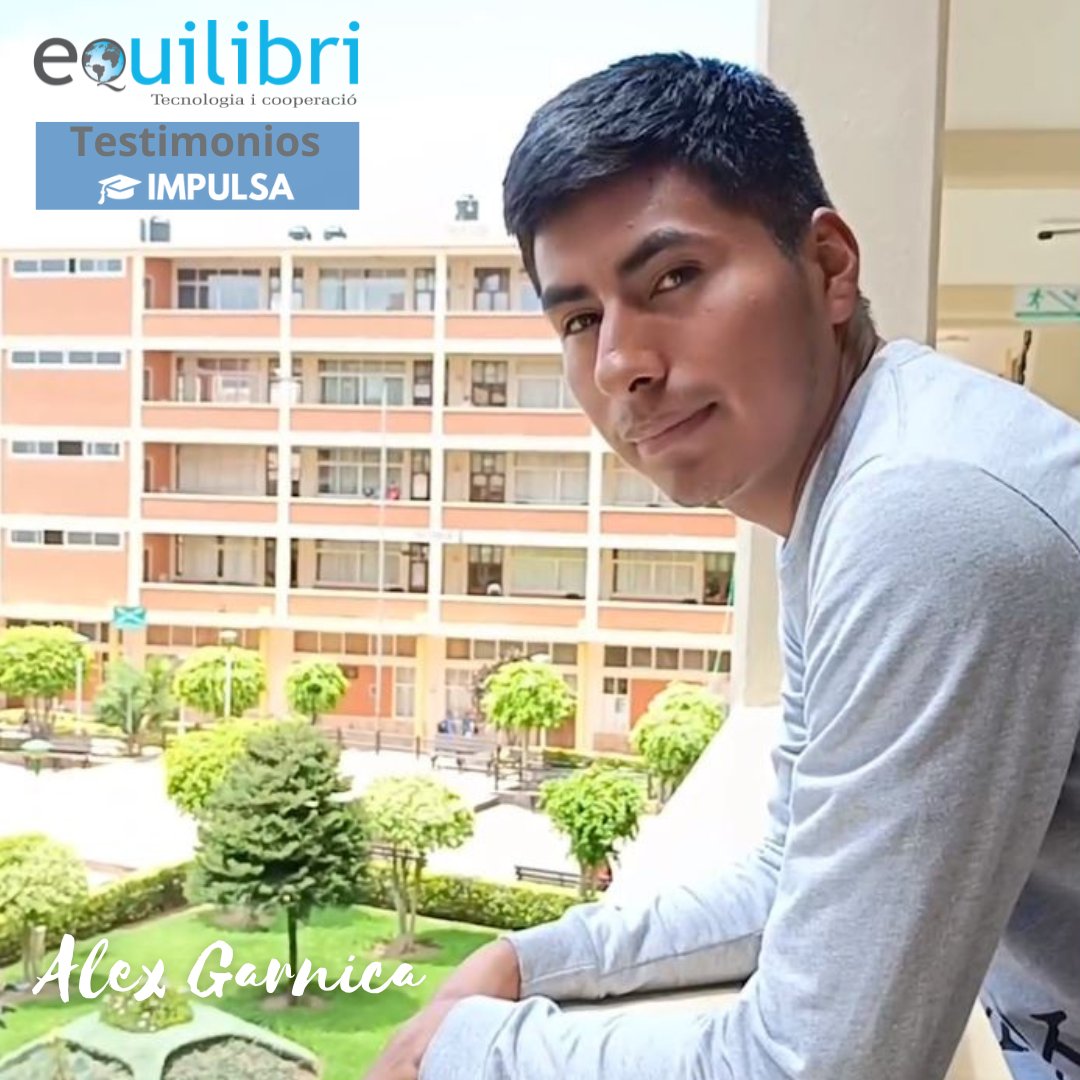 FundEquilibri's tweet photo. Ya estamos de nuevo por aquí con nuevos objetivos😊 Hoy te presentamos a Alex Garnica estudiante de #ProgramaImpulsa Ingeniería Electromecánica, ejemplo de superación y de que, con un buen acompañamiento, pueden conseguir aquello que se proponen. Seguimos!
https://t.co/PcPYgVsA2N https://t.co/o2F3CPfEcx