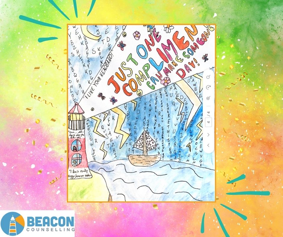 Just one compliment can make someone's day.

#ChildrensMentalHealthWeek2024 #YourVoiceMatters #Expressyourself