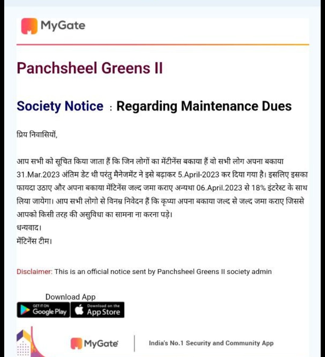Panchsheel Greens 2 Family tweet media