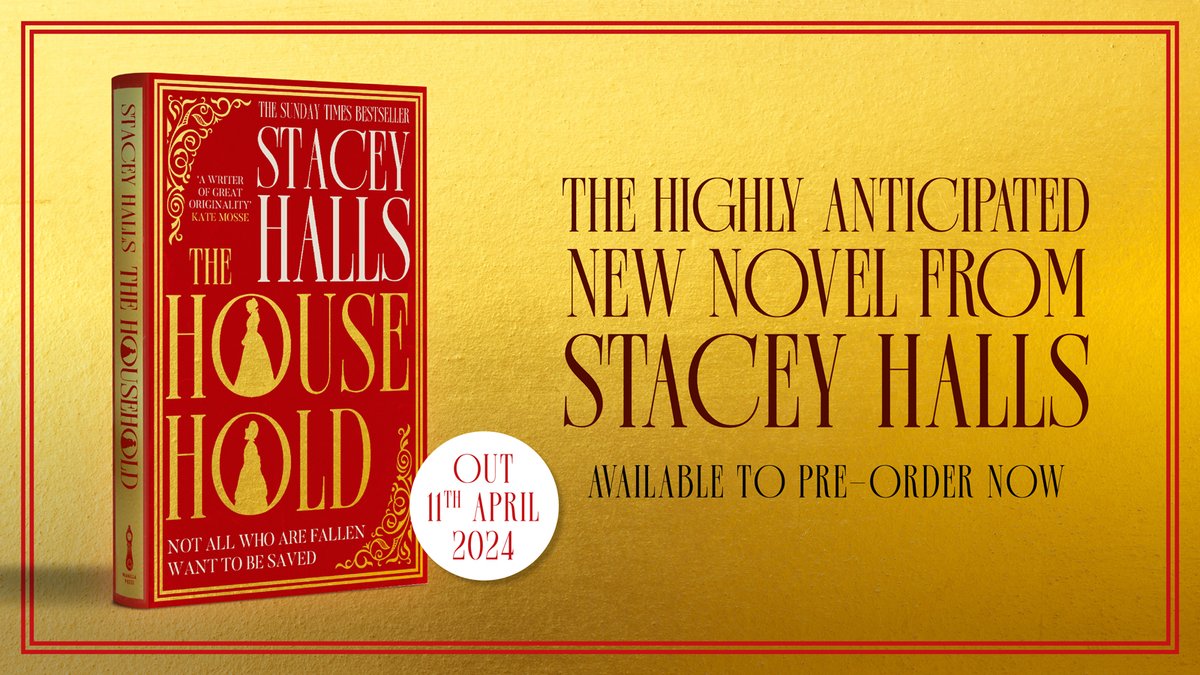 Inspired by real historical events, #TheHousehold is @stacey_halls' most ambitious and captivating novel yet. Available to pre-order now in hardback, ebook and audiobook. 🗝️ Out 11th April 2024. loom.ly/QUgPnOw