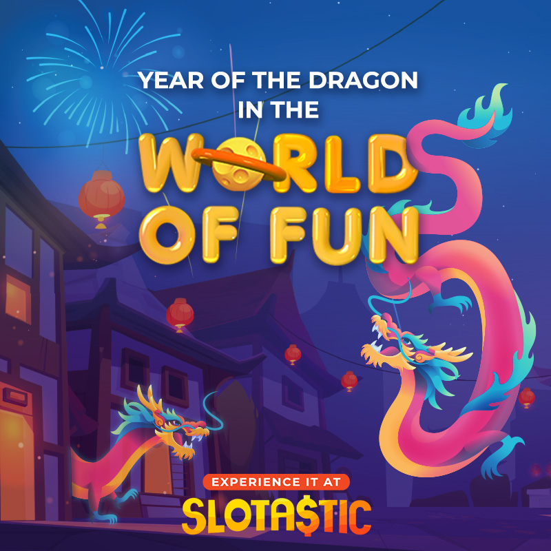 SlotasticOnline's tweet image. 🐉The Year of the Dragon Starts NOW! 🐉

Log in today to experience a prosperous event in the World of Fun:

🚀 New Missions
🏮 Lucky Store Bonuses
🥇 2 Limited-Time Badges
 
Play Now: slotastic.com/login