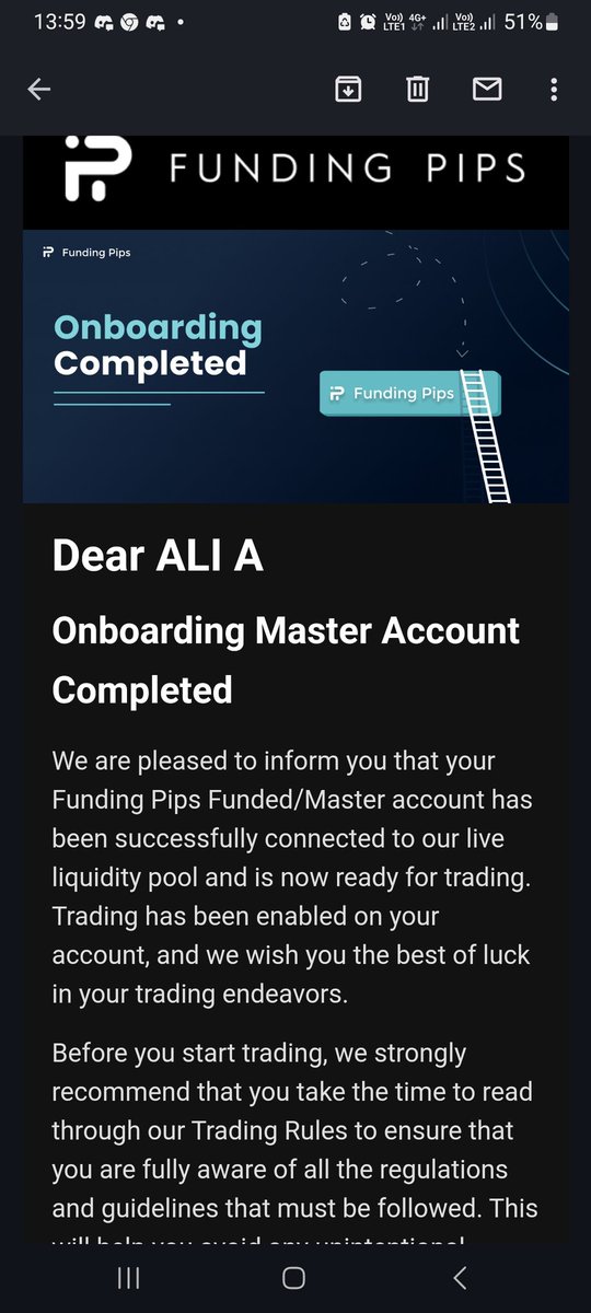 The Journey has just started @ronna256 this is for you and our army community keep giving them back @Khldfx the master account on boarding was so quick kudooooos. My dream is still alive...