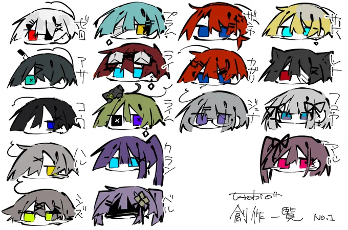 創作布教したい!!!!!!
うがあああああああくそ古顔面図だけですが
誰が知りたいとかない!?ない!?!?!
皆様~~~~🙃🙃🙃教えて下さいまし～!!!!
モチベ下さいまし～～～!!!! 