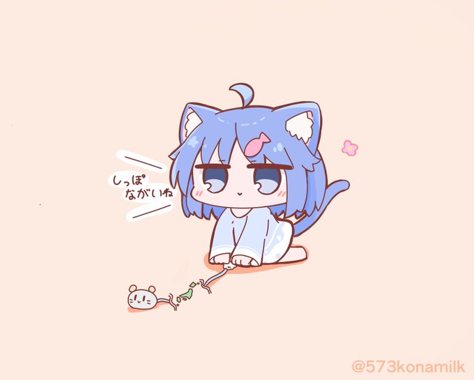 「猫娘 座る」のTwitter画像/イラスト(新着)｜5ページ目