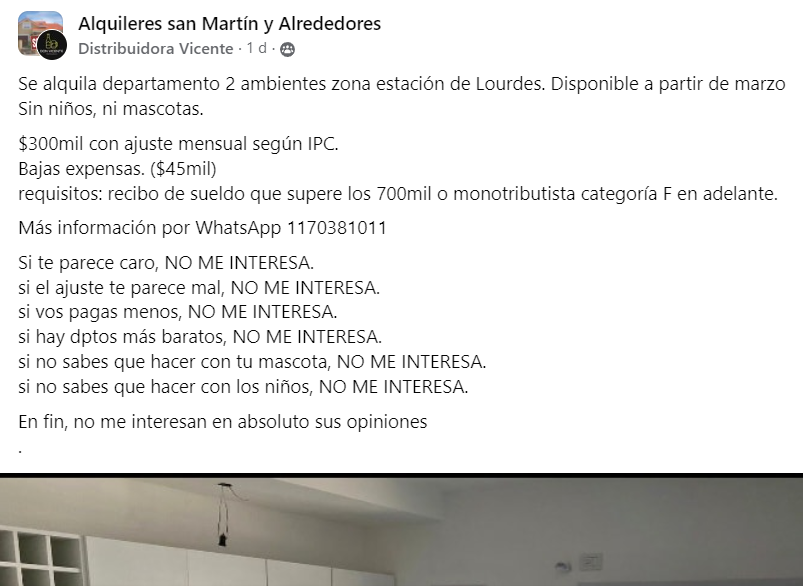 Lautarofc's tweet photo. No se aguantaba más esa maldita ley de alquileres que suerte que se derogó y ahora podemos ser libres para alquilar. https://t.co/qLh7Mun8J6