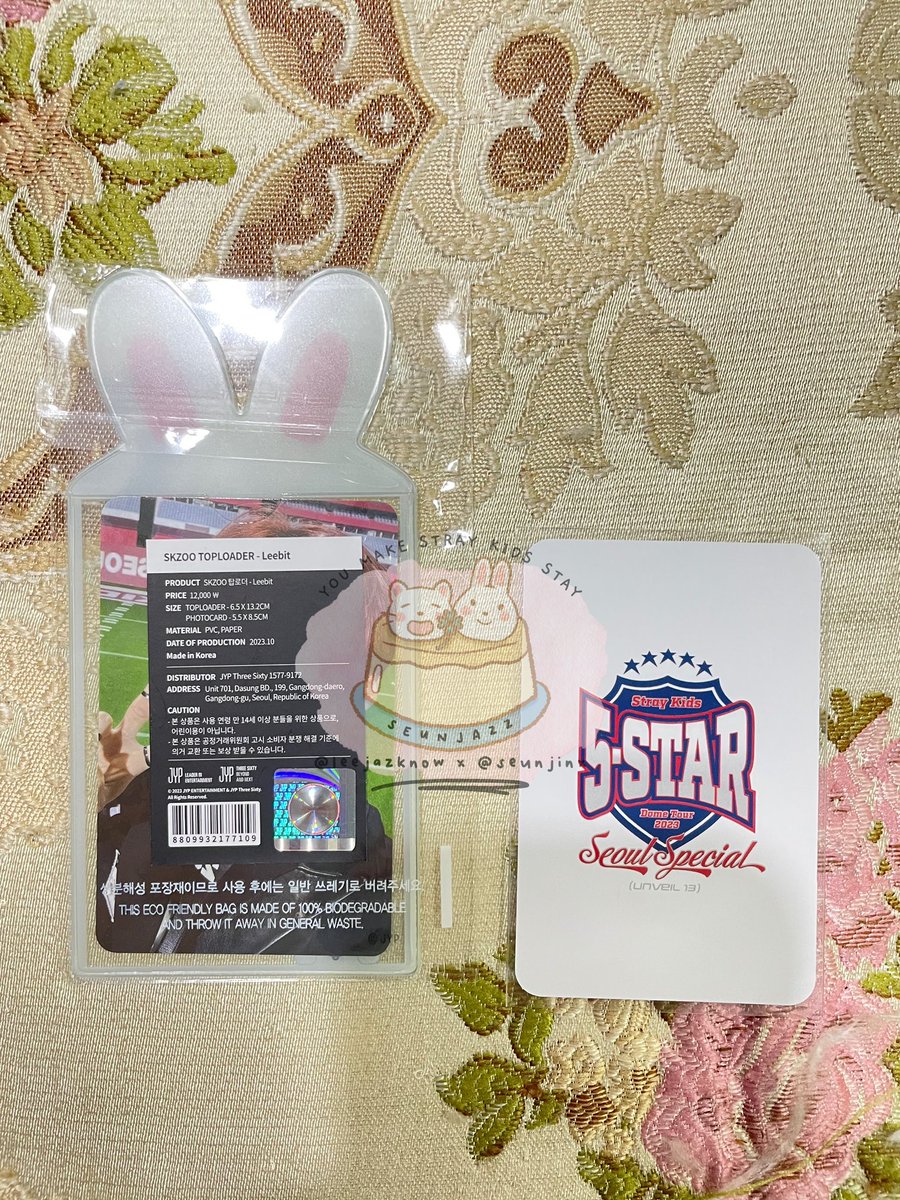 leejazknow's tweet photo. [WTS] 5-STAR Dome Tour 2023 Seoul Special LEEBIT TOPLOADER + POB

💰: RM60 
🔖 Sealed. New. 
❌ not for fussy &amp; sensitive buyers. no backout once deal. no time waster. only buy if serious.
🚚WM - RM8. EM, DM POSTCODE.

#pasarSKZ #pasarstraykidsMY #pasarstraykids https://t.co/c8mE6hg2SS