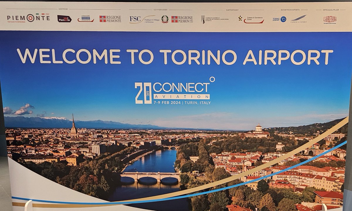 aeroroutes's tweet photo. #Connect2Turin https://t.co/4BsIfINSbW