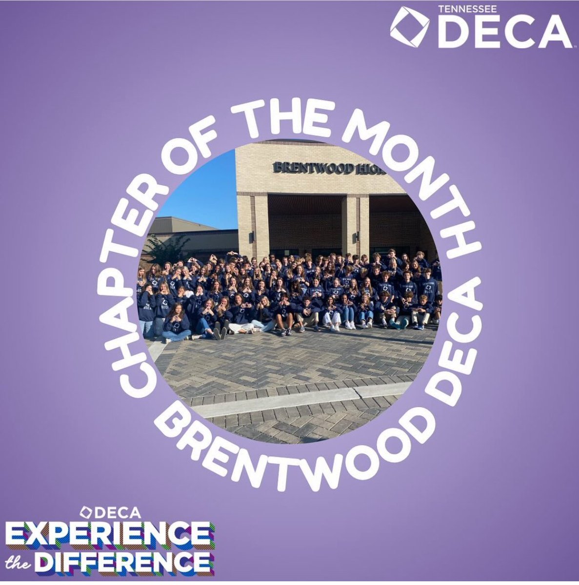 wcsBHSln's tweet photo. BHS DECA Rocks again! Tennessee’s Chapter of the month! Thank you TN DECA for choosing us as this month’s recipient!! #largestchapter #440strong https://t.co/6aVgUVZZ8a