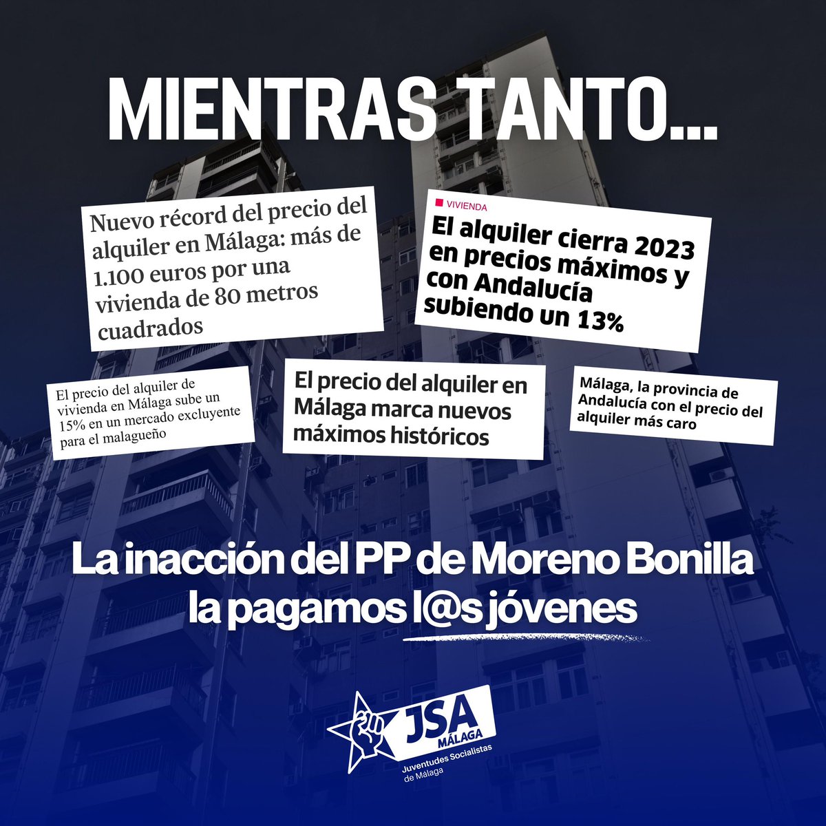 💥El desastre del #BonoAlquilerJoven en Andalucía continúa💥 👉2 años después de su aprobación, el @ppandaluz solo ha resuelto el 65% de las solicitudes de 2022, sin haber rastro de las de 2023. ❌La nefasta gestión de Moreno Bonilla la pagamos l@s jóvenes.