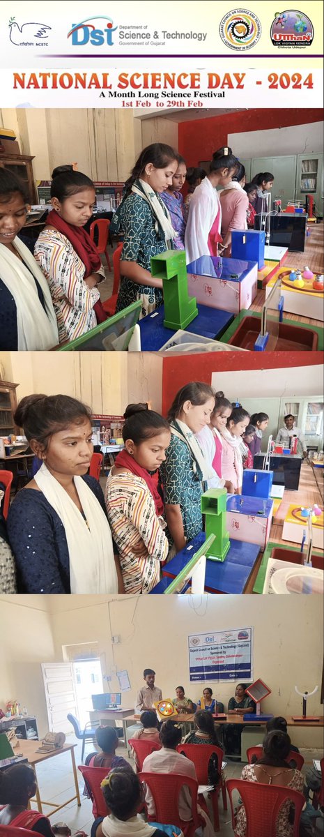 VigyanLok's tweet image. Utthan Csc organize &amp;amp; Suported @InfoGujcost  #ascience model #demonstration for college students on #NSD2024 Celebration at Csc chhotaudepur
@CMOGuj @IndiaDST @dstGujarat @monakhandhar 
@sahoo
@Punam_Bhargava @pavitshah