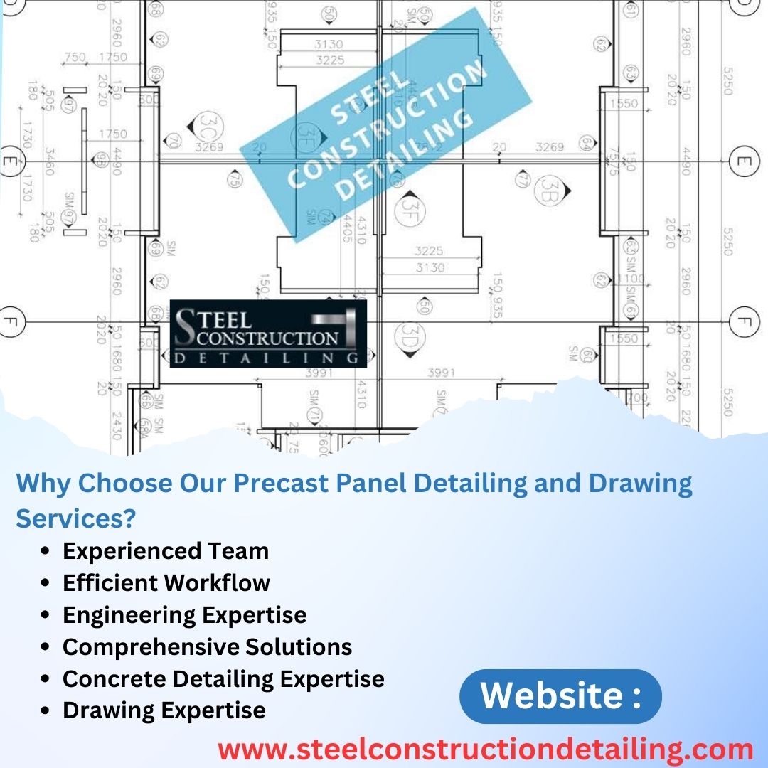 #SteelConstructionDetailing is leading top-notch quality #OutsourcePrecastPanelDetailingServices at an affordable price.

URL :
t.ly/umO7m

#PrecastPanelDetailing #PrecastPanelDesign #CADServices #SteelCAD