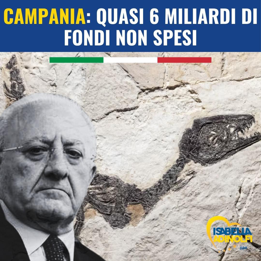 In #Campania, solo il 37% dei fondi #cultura è stato speso, malgrado la ricchezza archeologica. È tempo di cambiare: valorizziamo il nostro patrimonio, da Ciro il dinosauro a nuove iniziative culturali. Idee e azioni per il 63% inutilizzato!
shorturl.at/ehsyZ