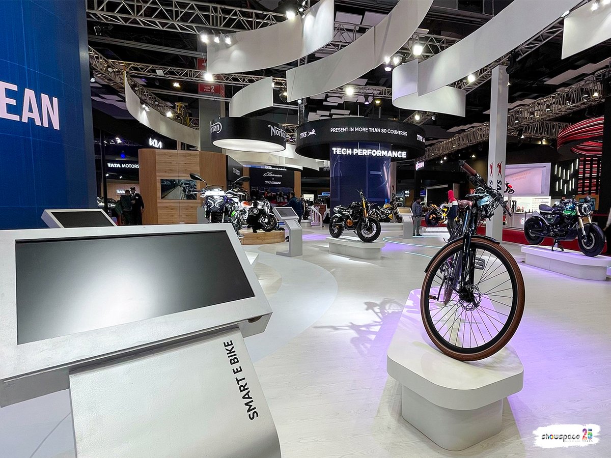 Many Stories. One World. Explore the glimpses of the visual narrative and experience curated for TVS Motor Company at Bharat Mobility Global Expo 2024. . . #BharatMobilityExpo24 #BharatMobilityExpo #BharatMobility #TVSMotorCompany #Expo #expo #bike