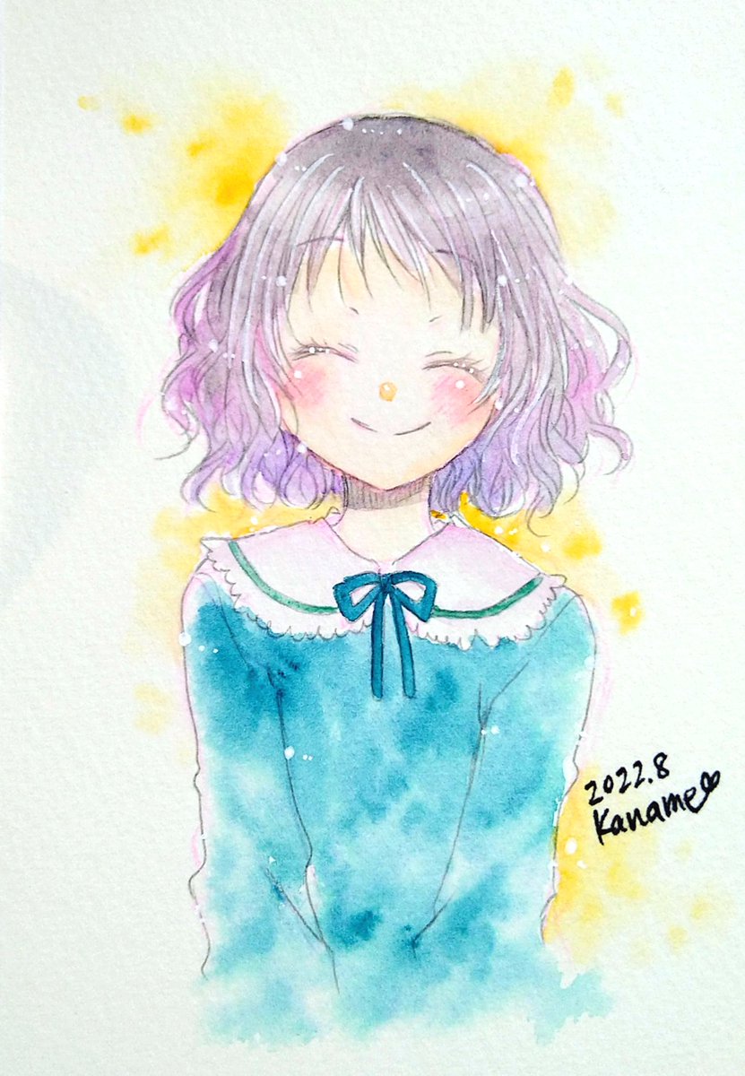 kana_me_tenn's tweet photo. 描くのが大好き(*ˊ˘ˋ*)｡♪:*°
#笑顔の日 https://t.co/N2eHmQDlmL