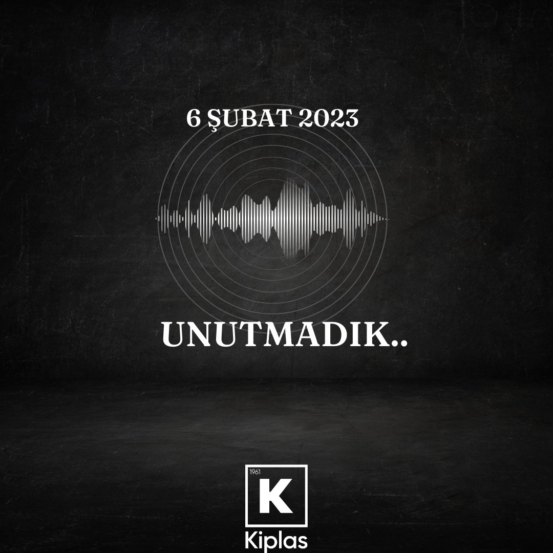 6 Şubat 2023 Kahramanmaraş merkezli depremde hayatını kaybeden vatandaşlarımızı rahmetle anıyoruz. #6Şubat