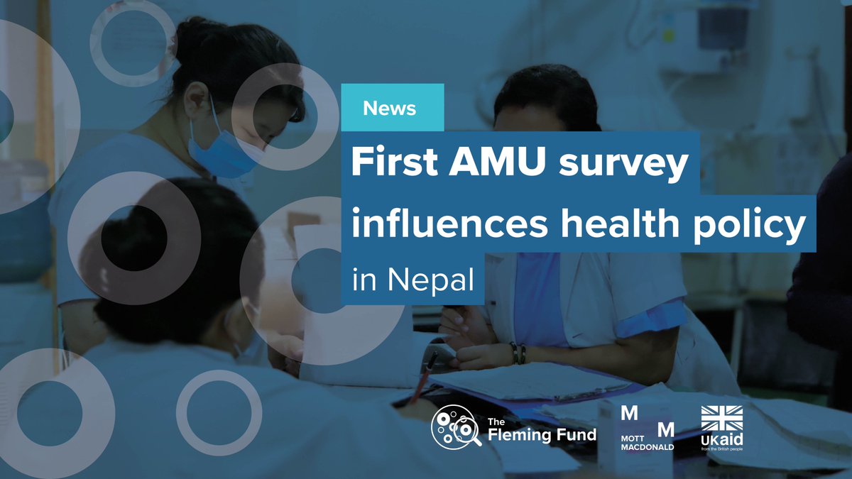 #FlemingFund country grantee @fhi360 in #Nepal🇳🇵conducted the first #AMU PPS, in collaboration with @mohpnep, to analyse the lack of rational use of #antibiotics in Nepalese hospitals to inform health policy. Read more 👇 flemingfund.org/publications/a… #AMR #AntimicrobialResistance