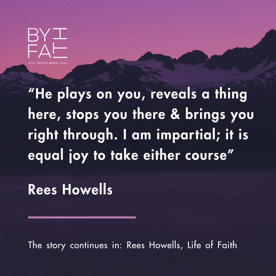 It is equal joy to take either course - Rees Howells ✍🏼

byfaith.org/product/rees-h…

#Faith #ReesHowellsLifeofFaith #LifeofFaith #ReesHowells #ReesHowellsIntercessor #SamuelReesHowells #MathewBackholer #intercession #Intercessor #BibleCollegeofWales #ChristianLiterature #HolySpirit