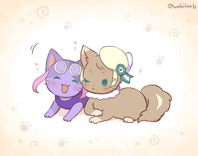 #まいごえん図工部公式で猫化ネタあるの本当に素晴らしいなって思う 