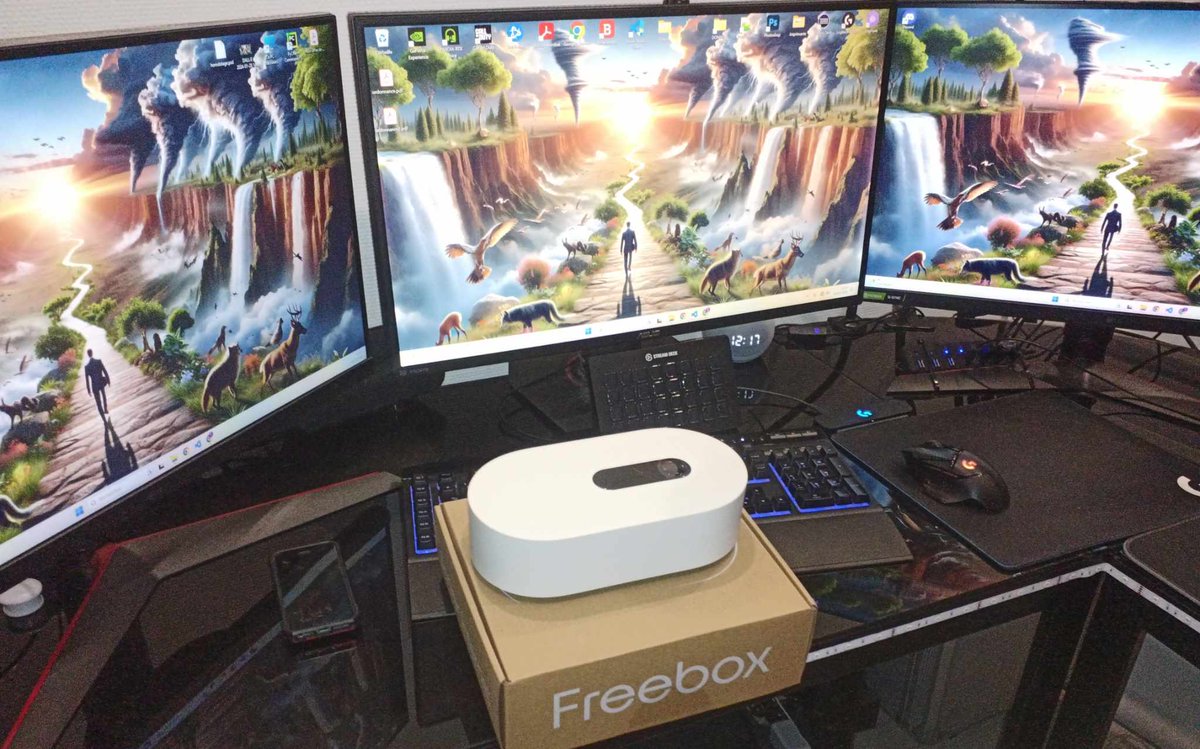 NZT48DEV's tweet image. J&apos;viens de recevoir la nouvelle FREEBOX ULTRA !

Merci @Xavier75

Le débit est sympathique 🚀🚀🚀

#free 
#freebox
#ultra 
#freeboxultra